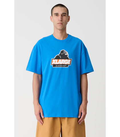 XLARGE SLANTED S/S TEE - BRIGHT BLUE