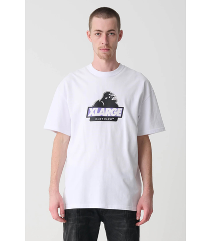 XLARGE SLANTED S/S TEE - WHITE