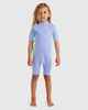 BILLABONG TODDLER GIRLS 2MM FOIL BACKZIP SPRINGSUIT - COSMIC BLUE