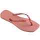 HAVAIANA'S SLIM SQUARE SOLID JANDAL - CROCUS ROSE