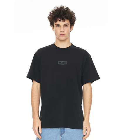 HUFFER MENS SUP TEE 190/ BOXED IN - BLACK