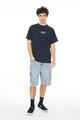 HUFFER MENS SUP TEE 190/ BOXED IN - NAVY