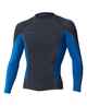 O'NEILL MENS 1.5MM HYPER X L/S SURF JACKET - DARK ORION/ DEEP SEA