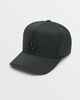 VOLCOM MENS STONE VENT DELTA ADJUSTABLE CAP - BLACK