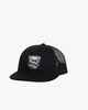 SALTY CREW MENS STRIKER TRUCKER CAP - BLACK