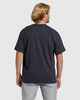 BILLABONG MENS IDENITY OS S/S TEE - WASHED BLACK