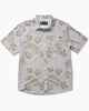 SALTY CREW MENS BADLAND S/S TECH WOVEN SHIRT - NATURAL