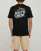 SALTY CREW MENS HOOK UP PERMIUM S/S TEE - BLACK