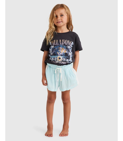 BILLAONG TODDLER GIRL OLLY SHORT - BLUE GLOW