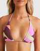 BILLABONG LADIES SURF SWIRLINREMI TRI BIKINI TOP - MULTI