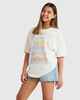 BILLABONG GIRLS SURF TOUR TEE - SALT CRYSTAL