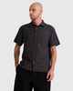 BILLABONG MENS MOGUL S/S DRESS SHIRT- BLACK