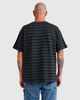 BILLABONG MENS ABSENSE STRIPE S/S TEE - BLACK