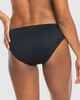 ROXY LADIES RIB ROXY LOVE THE COMBER BIKINI PANT - BLACK