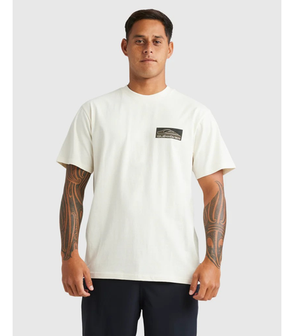 QUIKSILVER KOWHAIWHAI MANGOPARE OMNI S/S TEE - BIRCH