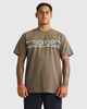 QUIKSILVER KOWHAIWHAI MANGOPARE PANEL TEE - CANTEEN