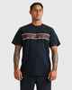 QUIKSILVER KOWHAIWHAI MANGOPARE PANEL TEE - BLACK