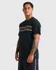 QUIKSILVER KOWHAIWHAI MANGOPARE PANEL TEE - BLACK