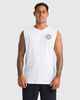 QUIKSILVER TAI-URU MUSCLE - WHITE