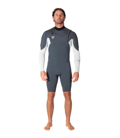 VISSLA MENS 2/2 NATURAL SEAS L/S SPTINGSUIT - COAL