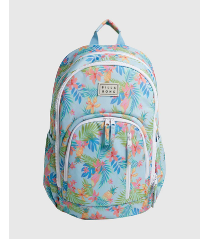 BILLABONG LADIES IN DA JUNGLE ROADIE JR BACKPACK - BLUE GLOW