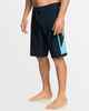 QUIKSILVER MENS SURFSILK HOLMES 20'' BOARDSHORT - DARK NAVY