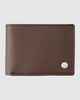 QUIKSILVER MACK 2 WALLET - CHOC BROWN