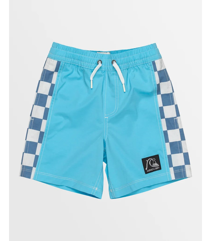 QUIKSILVER GROMS ARCH VOLLEY BOY BOARDSHORT - CRYSTAL SEAS