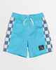 QUIKSILVER GROMS ARCH VOLLEY BOY BOARDSHORT - CRYSTAL SEAS