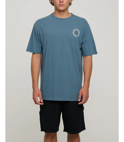 SALTY CREW MENS TENTACLES S/S TEE - DARK SLATE