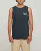 SALTY CREW MENS YELLOW FIN TANK - COAL