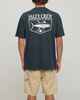 SALTY CREW MENS ANGLER S/S TEE - COAL