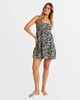 BILLABONG LADIES PALM GROVE SHINE DRESS - OFF BLACK