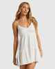 BILLABONG LADIES WAVE AFTER WAVE 2 DRESS - SALT CRYSTAL