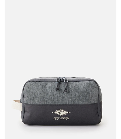 RIPCURL MENS GROOM TOILETRY BAG - GREY MARLE