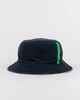 RUSTY MENS HI-VIS REVERSIBLE BUCKET HAT - NAVY BLUE