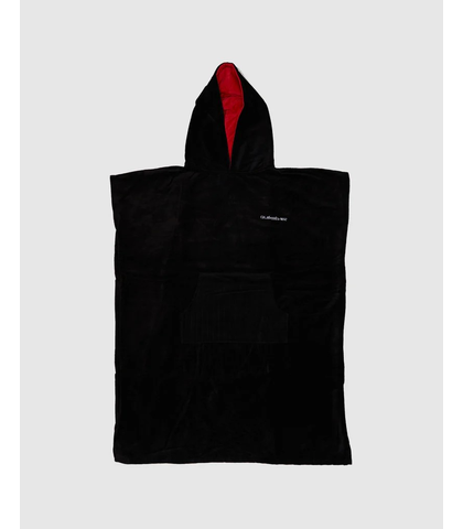 QUIKSILVER MENS HOODY TOWEL - JET BLACK