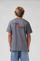 RPM MENS FAST LANE TEE - STEEL GREY