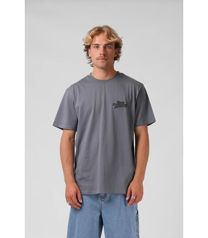 RPM MENS COMPANY TEE - STEEL GREY