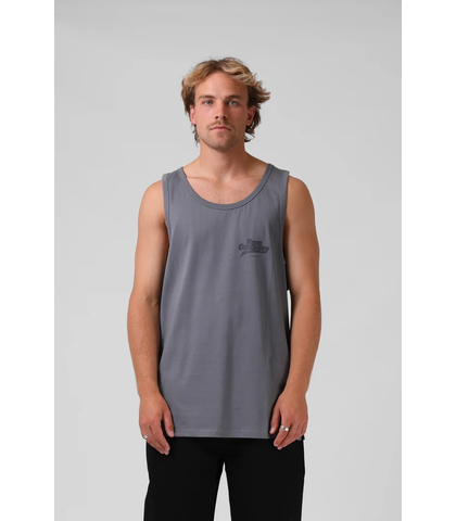 RPM MENS COMPANY SINGLET - STEEL GREY