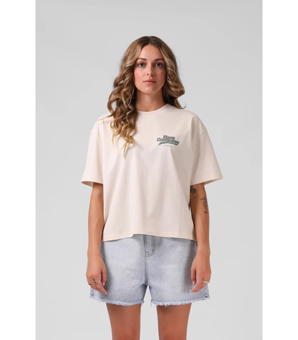 RPM LADIES COMPANY TEE - VINTAGE CREAM