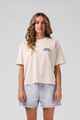 RPM LADIES COMPANY TEE - VINTAGE CREAM