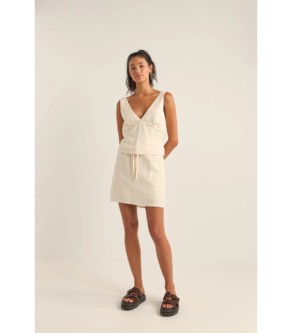 RHYTHM LADIES LCCIA TOP - CREAM