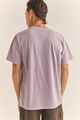 RHYTHM MENS SWIRL VINTAGE S/S TEE - PLUM