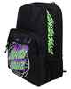 SANTA CRUZ MENS GLOBAL FLAME DOT BACKPACK - BLACK