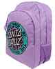 SANTA CRUZ GIRLS PRIMAL MFG DOT BACKPACK - PURPLE