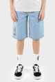 SANTA CRUZ BOYS OPUS GRIP DOT CARPENTER DENIM SHORT - BLEACH BLUE