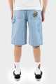 SANTA CRUZ BOYS OPUS GRIP DOT CARPENTER DENIM SHORT - BLEACH BLUE