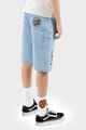 SANTA CRUZ BOYS OPUS GRIP DOT CARPENTER DENIM SHORT - BLEACH BLUE