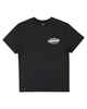 SANTA CRUZ BOYS GLOBAL FLAME DOT S/S TEE - BLACK